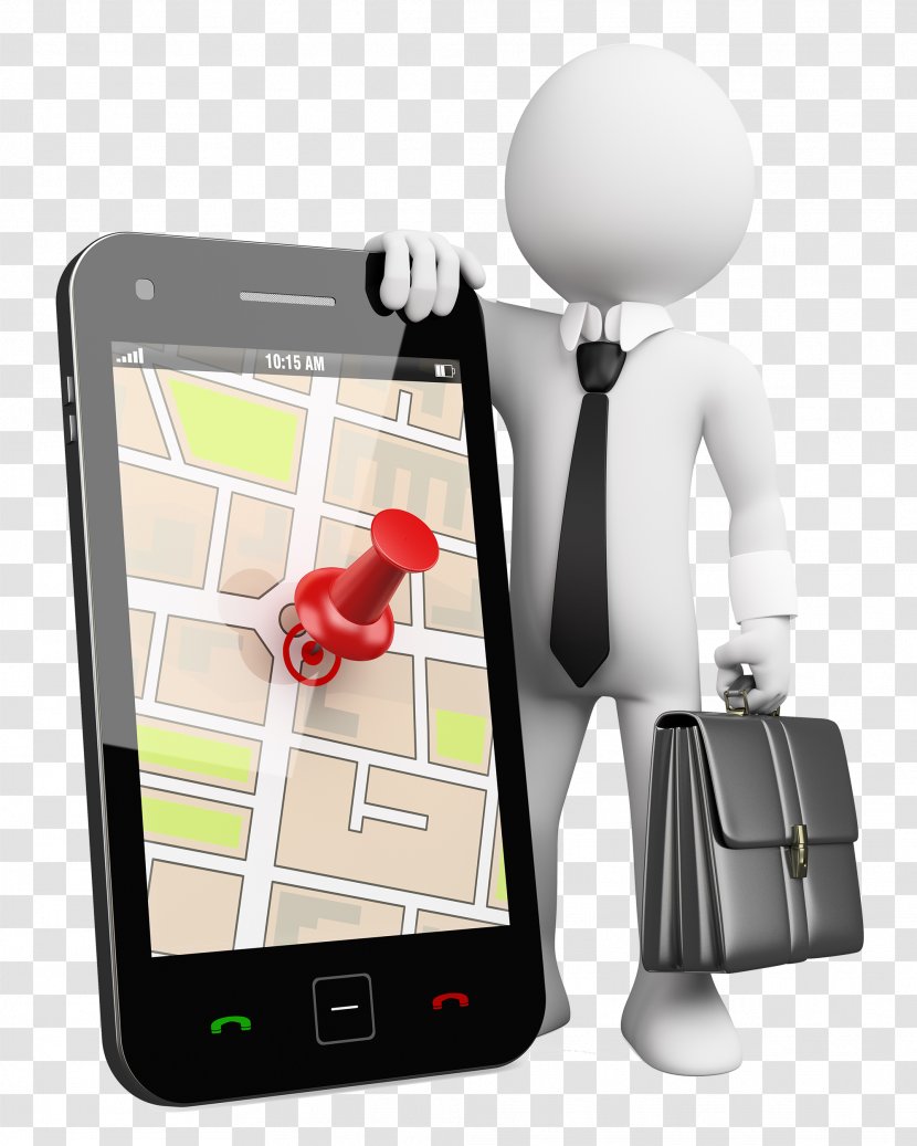 Mobile Phone Stock Photography 3D Computer Graphics Royalty-free - Electronic Device - Standing Next To A Villain Transparent PNG