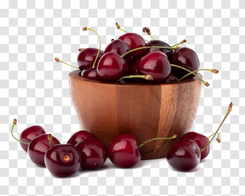 Cherries Fruit Image Download - Nanking Cherry - Bowl Of Transparent PNG
