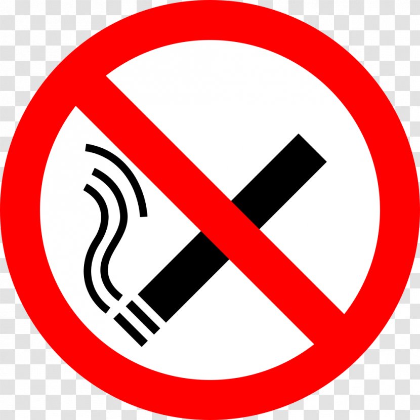 Sign Safety No Symbol Hazard - Label - Smoking Transparent PNG