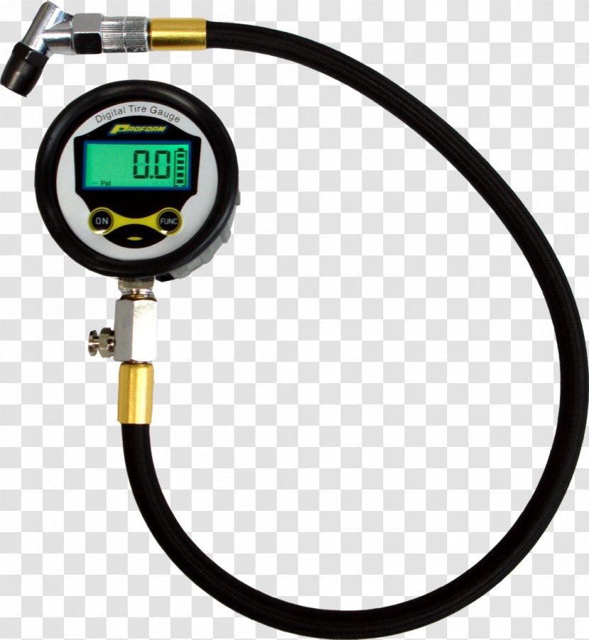 Tire-pressure Gauge Car Pressure Measurement - Air Bar Transparent PNG