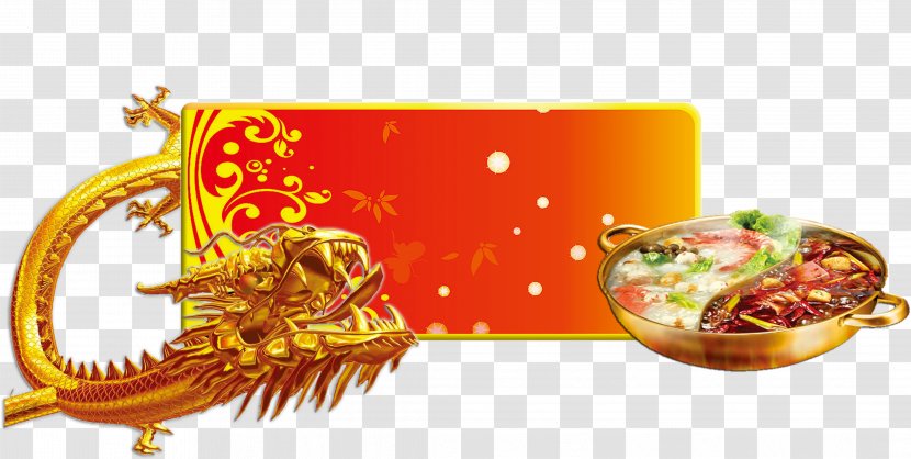 Hot Pot Cuisine Food - Junk - Traditional Mandarin Duck Chafing Dish Bulletin Board Transparent PNG