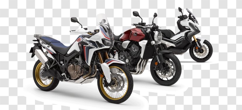 Honda Africa Twin Scooter Touring Motorcycle - Accessories Transparent PNG