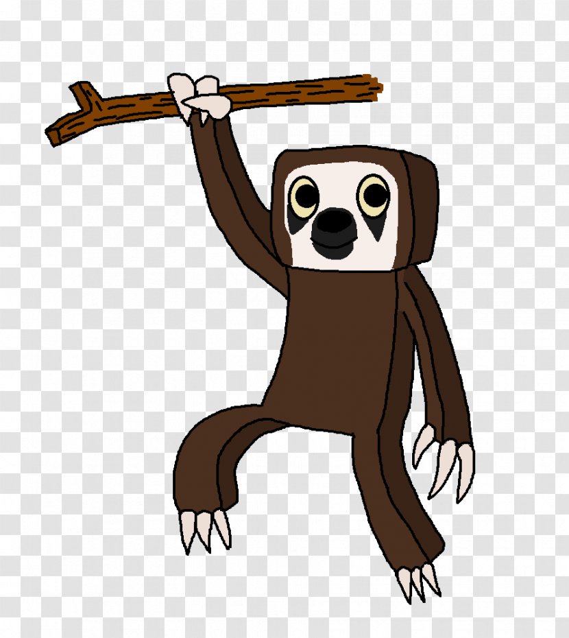 Sloth Minecraft Dog Sid Video Game - Mammal Transparent PNG