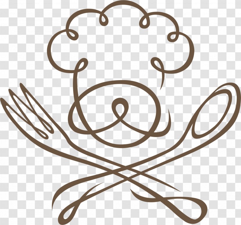 Chef's Uniform Spoon Fork - Cooking Ranges Transparent PNG