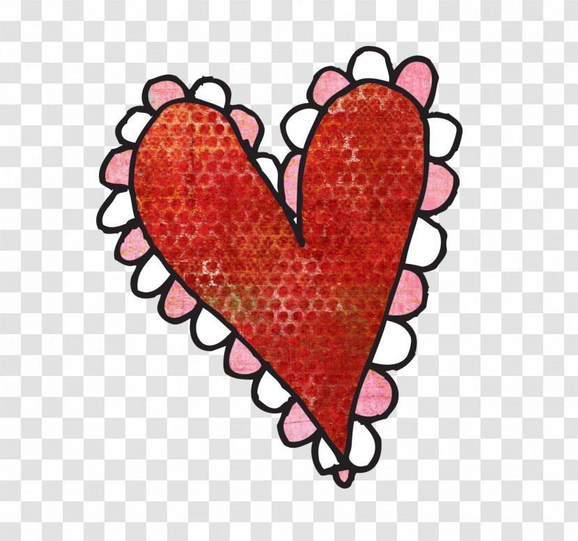 Heart Line Point Valentine's Day Clip Art - Cartoon Transparent PNG