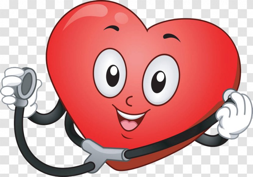 Stethoscope Heart Cartoon Clip Art - Watercolor - Auscultation Transparent PNG