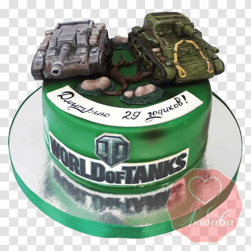 Torte World Of Tanks Birthday Cake Transparent PNG