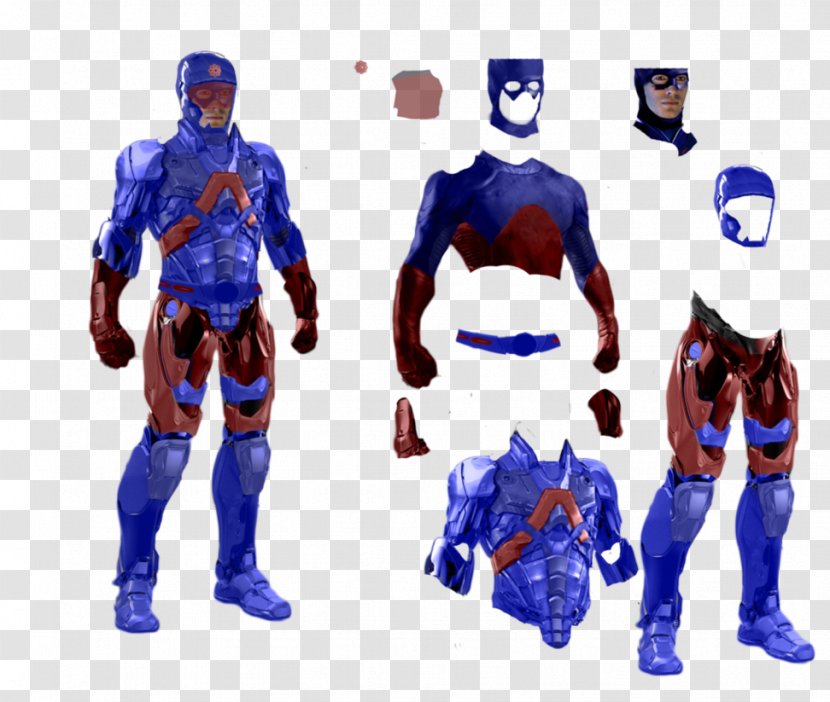 League Of Assassins Arrowverse Superhero Action & Toy Figures Figurine - Cobalt Transparent PNG
