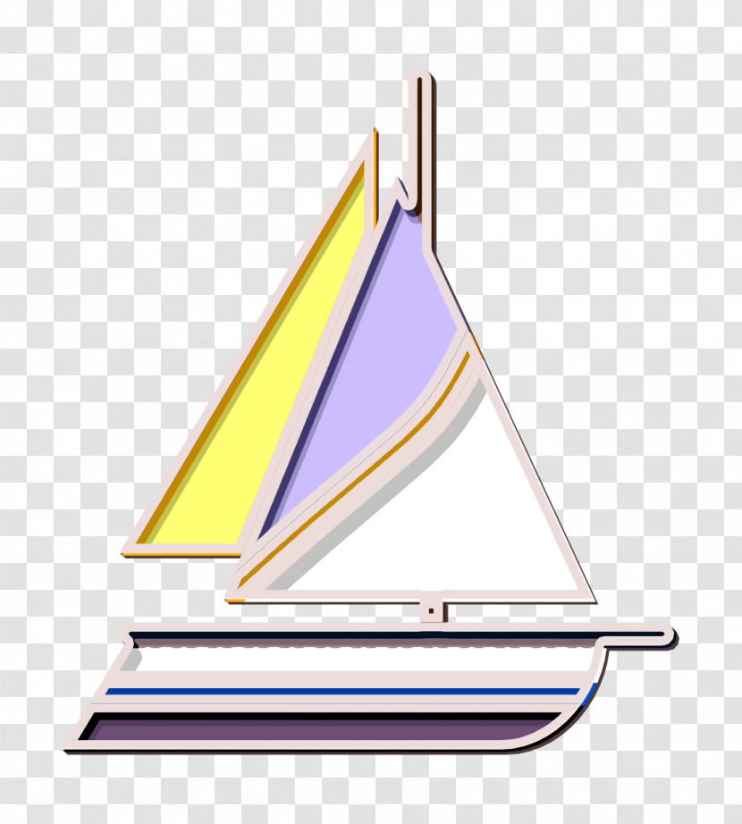 Sport Icon Yachting Icon Boat Icon Transparent PNG