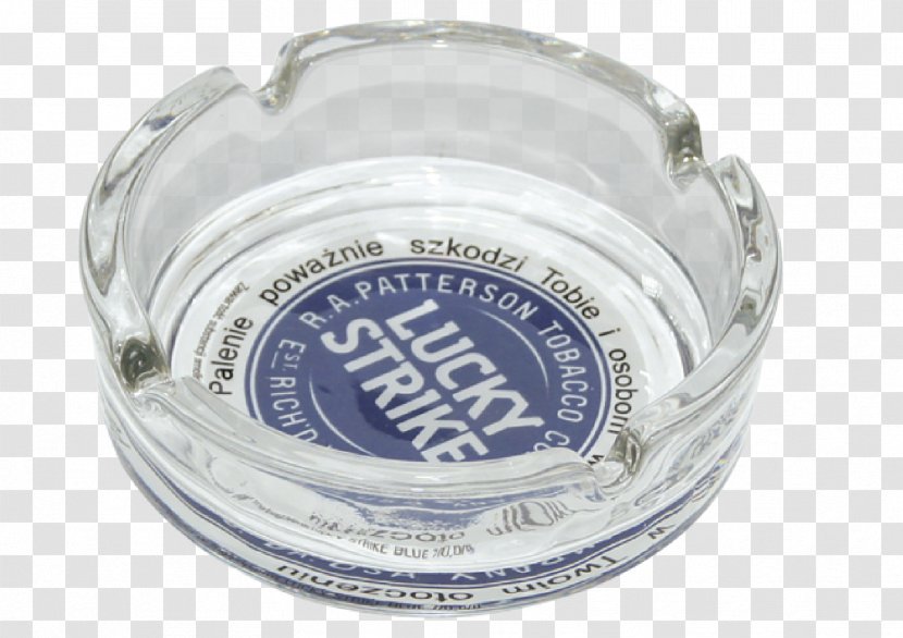 Glass Lucky Strike Ashtray Snus Transparent PNG