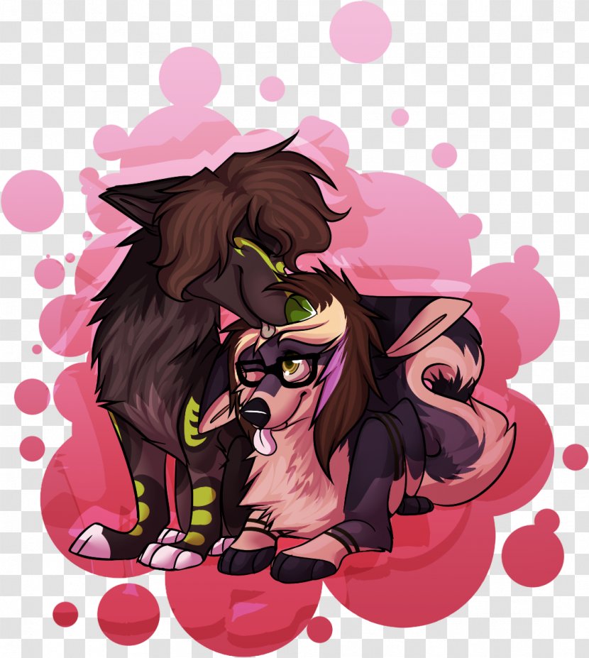 Horse Dog Cartoon - Puppy Love Transparent PNG