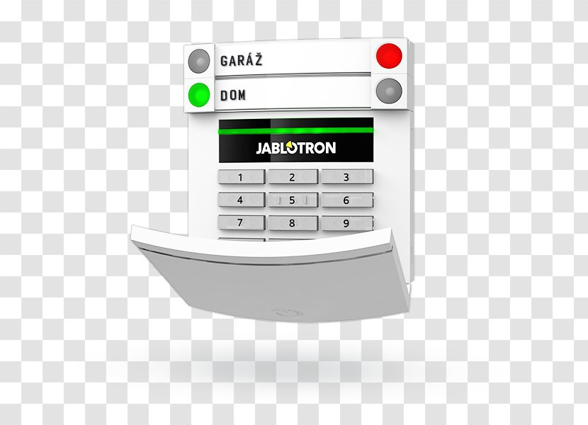 Computer Keyboard Radio-frequency Identification Keypad Alarm Device Security Alarms & Systems - Jablotron - Ja Transparent PNG