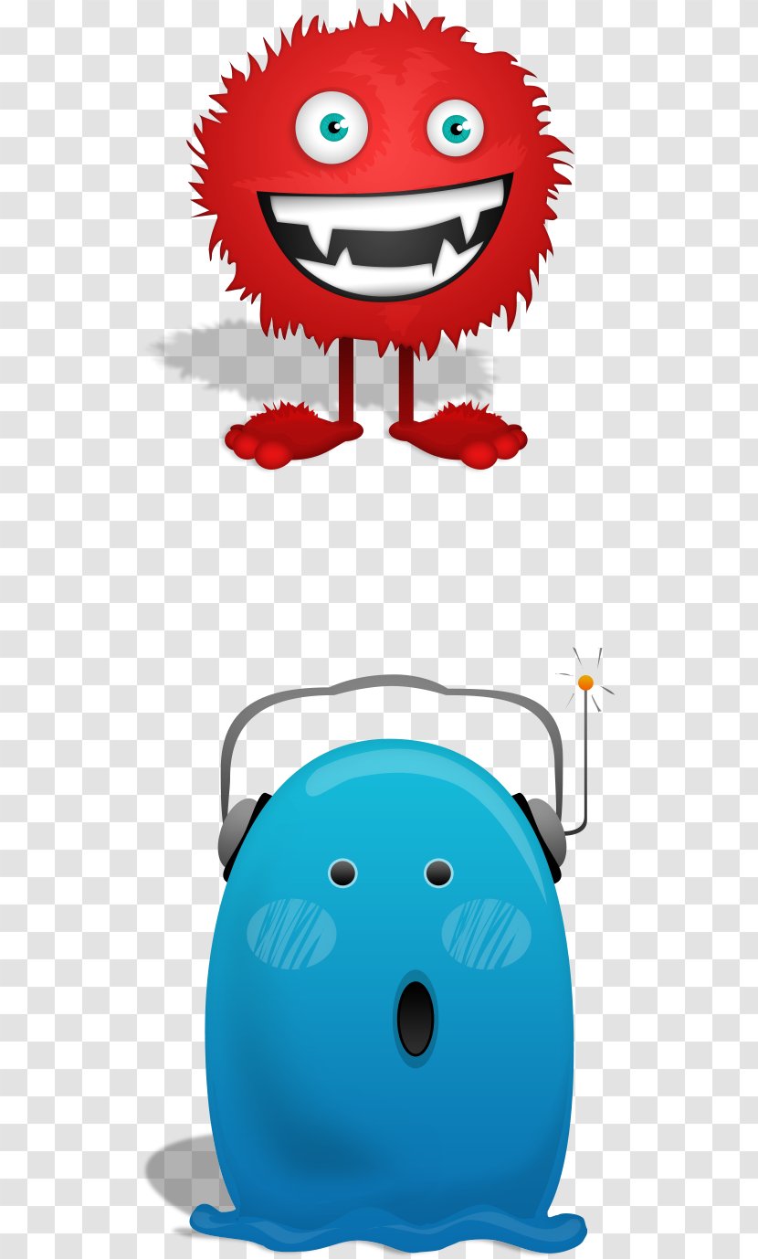 Monster - Flower - Red Cute * Transparent PNG