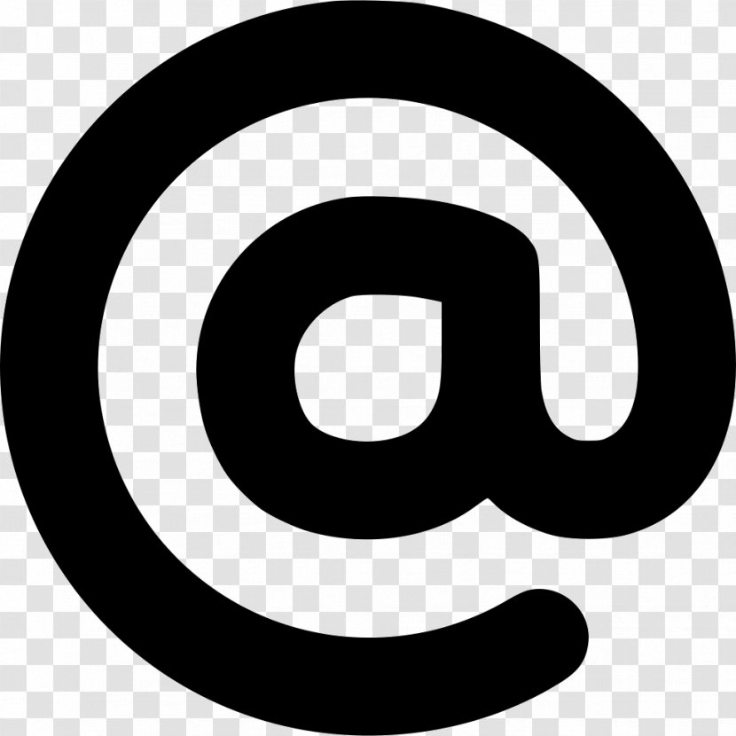 Email Clip Art Symbol At Sign - Address Transparent PNG