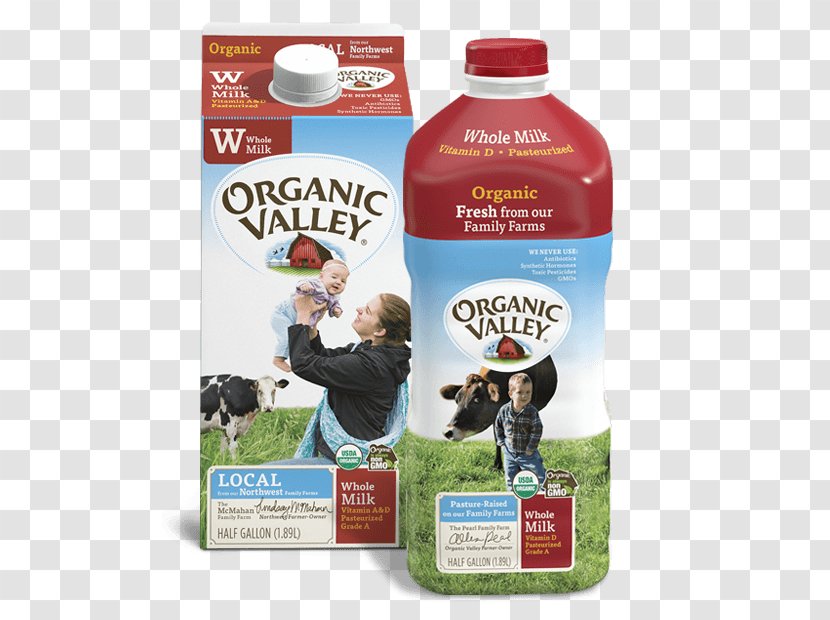 Organic Milk Food Valley Transparent PNG