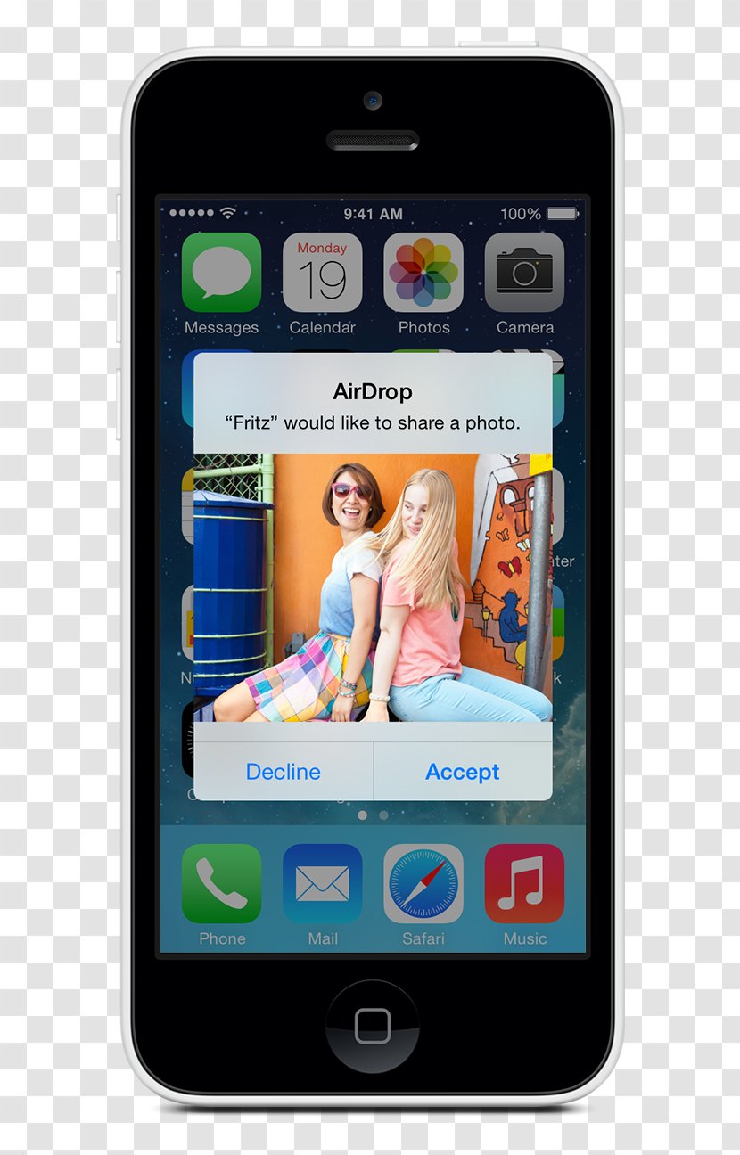 IPhone 4S 6 5s AirDrop - Electronic Device - Apple Transparent PNG