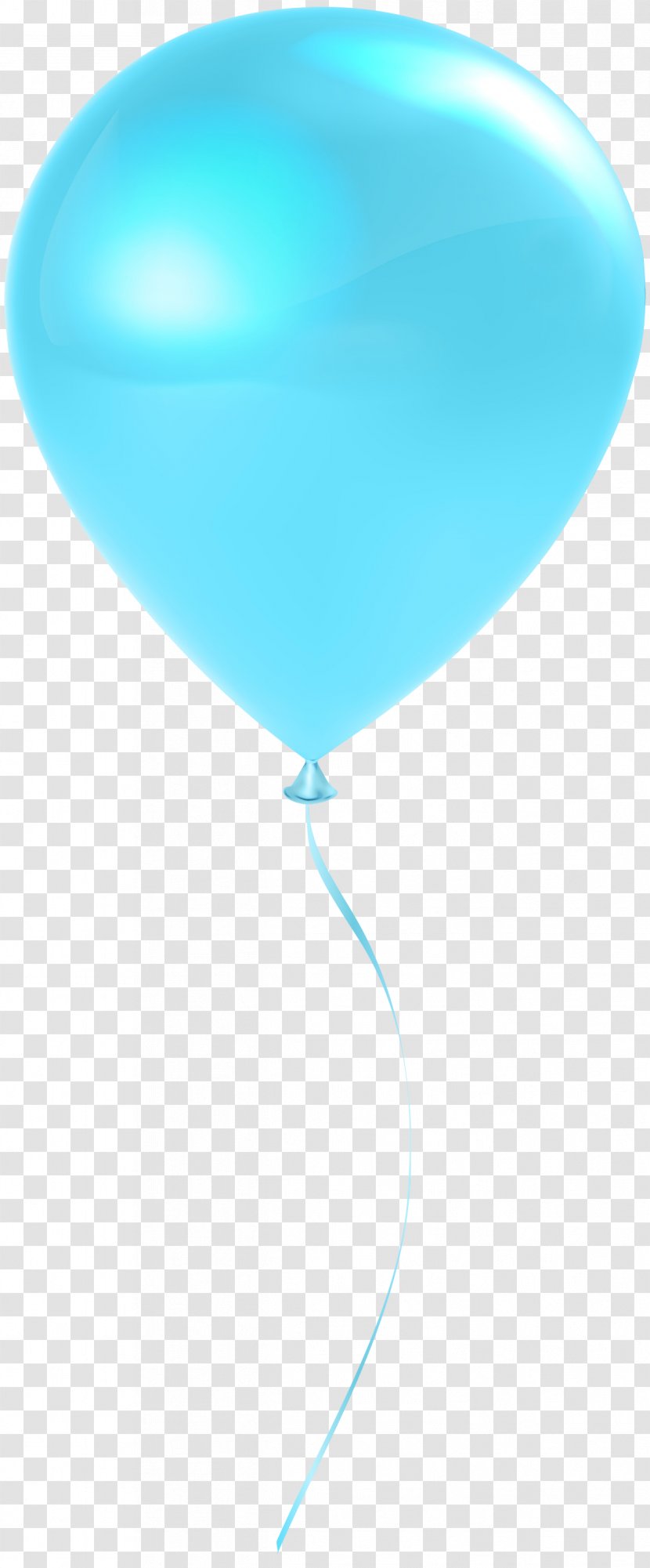 Watercolor Balloons - Turquoise - Party Supply Teal Transparent PNG