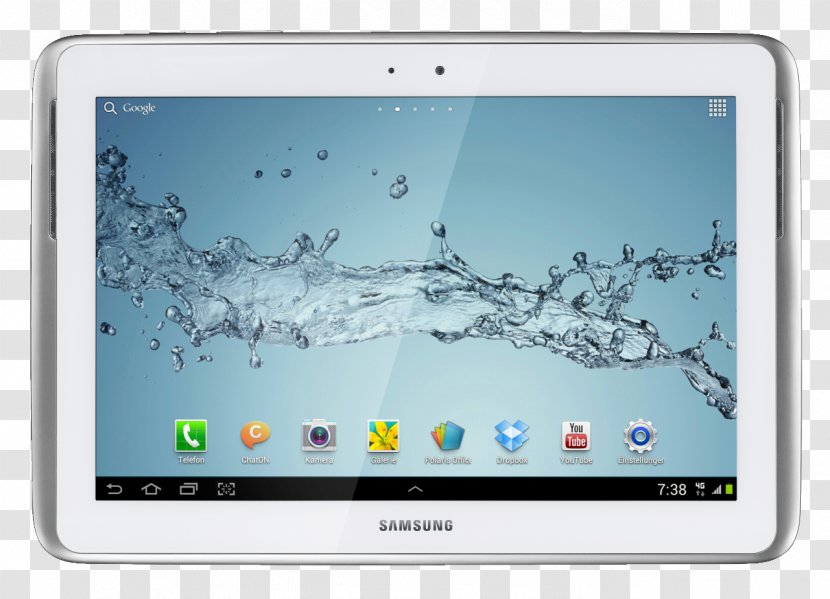 Samsung Galaxy Tab 2 10.1 7.0 Note II - Tablet Computers - A Transparent PNG