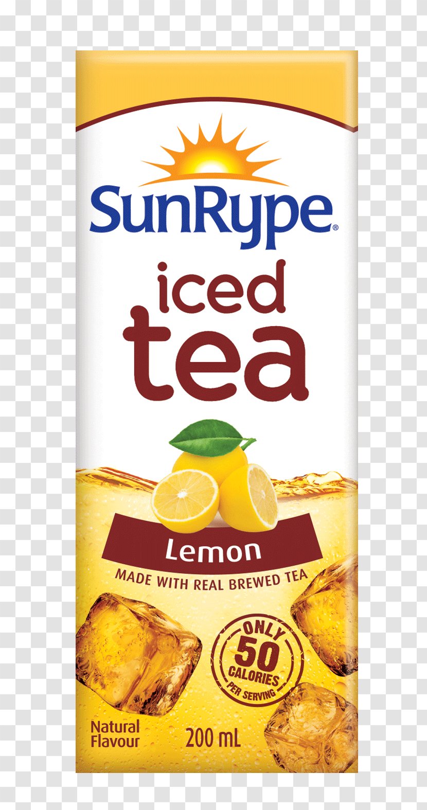 Sun-Rype Iced Tea Food Potato Chip Vegetarian Cuisine - Sunrype Transparent PNG