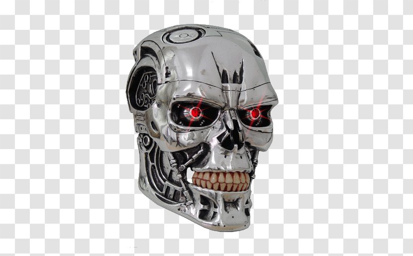 Terminator Skull Head Film - Cyborg Transparent PNG