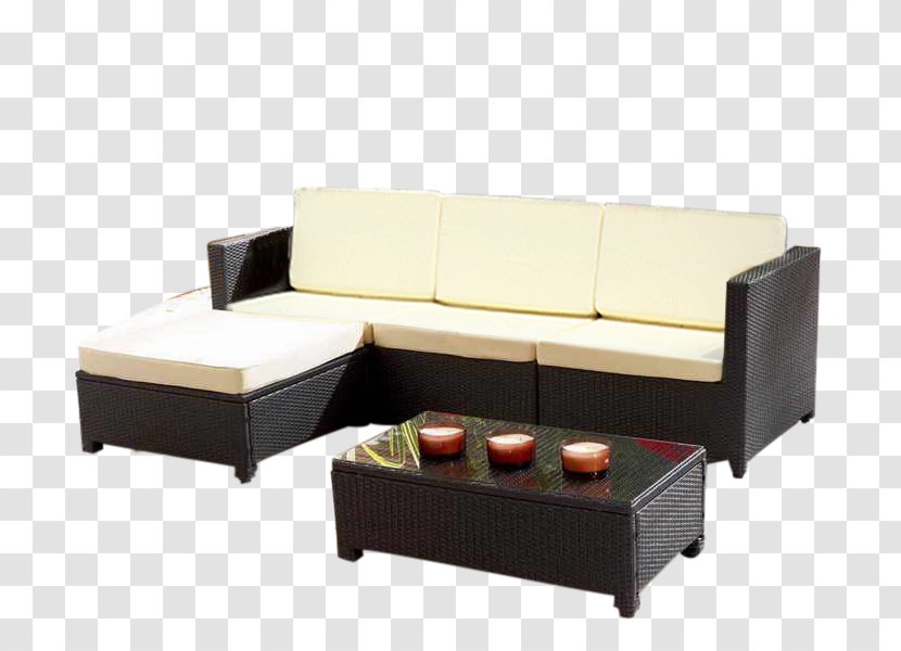 Foot Rests Table Garden Furniture Couch - Cushion Transparent PNG