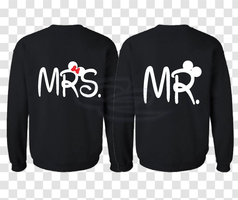 Minnie Mouse Mickey T-shirt Hoodie Mrs. - Clothing Transparent PNG