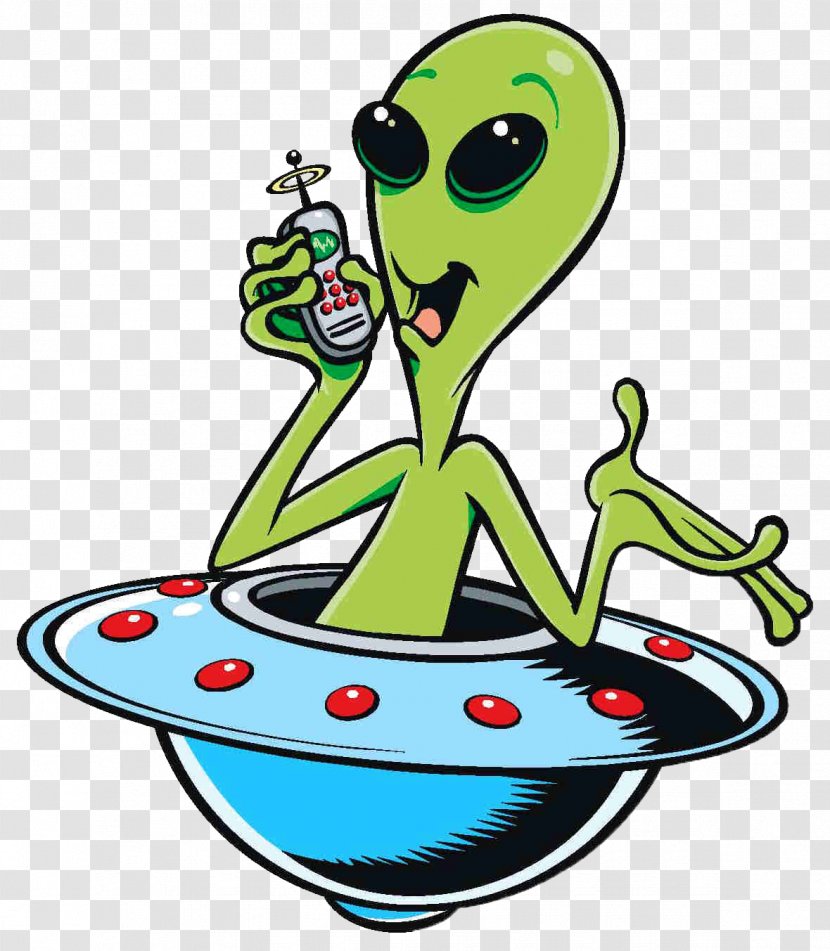Extraterrestrial Life Spacecraft Outer Space Clip Art - Drawing - Alien Transparent PNG