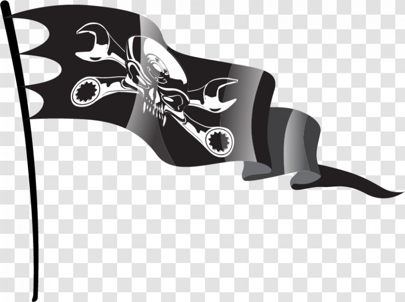Car Jeep Monster Truck Drawing - White - Vector Black Pirate Flag Painted Transparent PNG