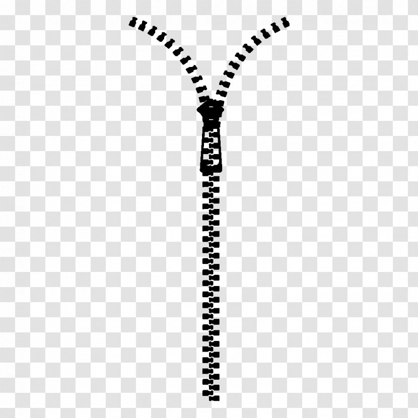Zipper Sticker Clip Art - Fashion Accessory - Metro Design Transparent PNG