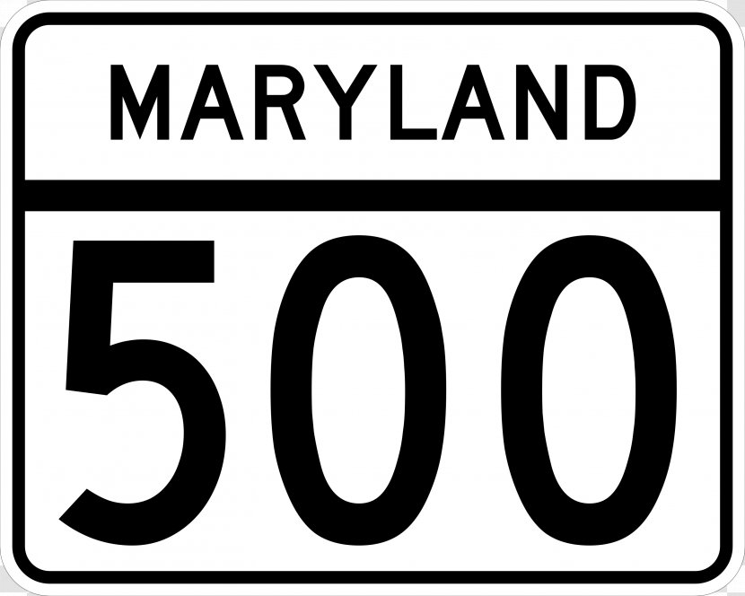 Maryland Route 200 300 800 Vehicle License Plates 500 - Brand Transparent PNG