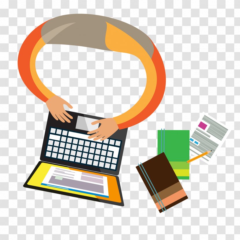 Laptop Computer Graphics - Technology - Vector Character Notebook Operation Transparent PNG