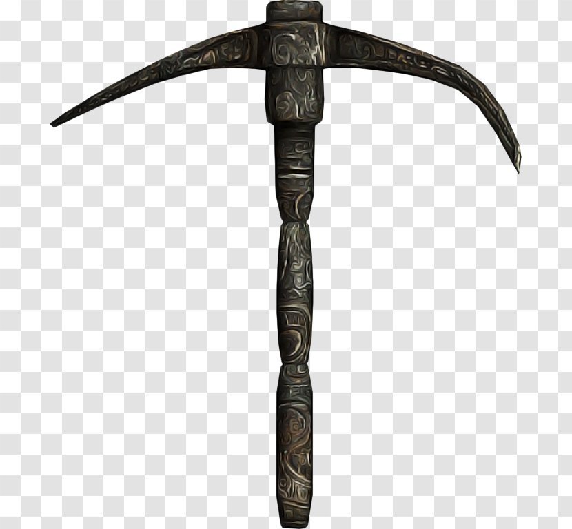 Pickaxe Antique Tool - Weapon Transparent PNG