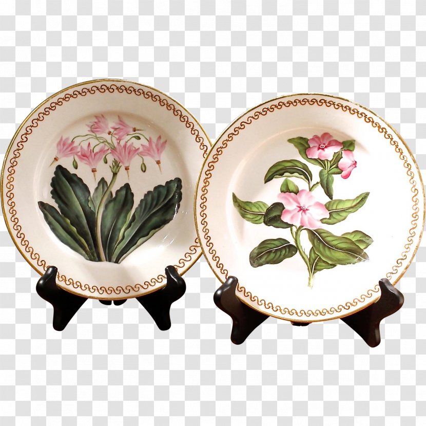 Flowerpot Porcelain Plate Tableware - Flower Transparent PNG