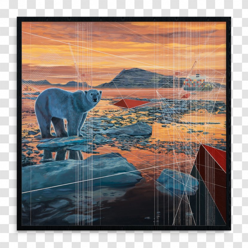 Painting Art Basel Artist Fine - Watercolor Polar Bear Transparent PNG