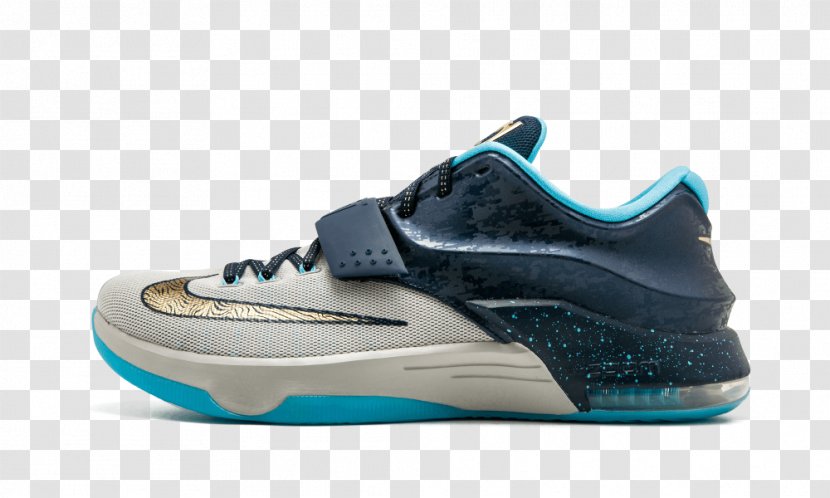 Sports Shoes Skate Shoe Basketball Sportswear - Ocean Blue KD Transparent PNG