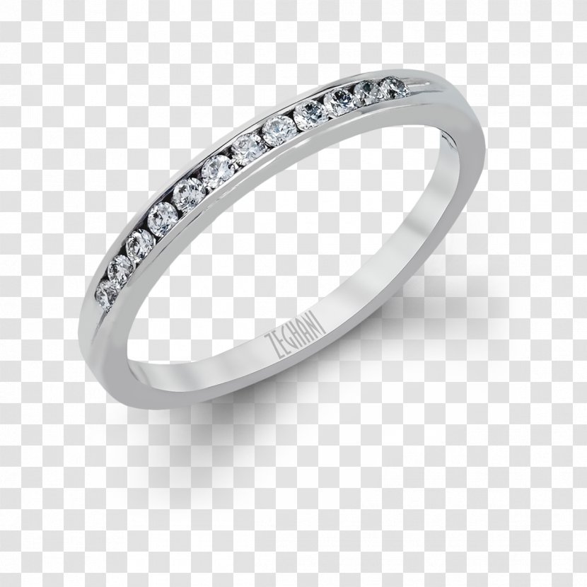 Wedding Ring Jewellery Diamond Engagement - Silver - Rings Transparent PNG