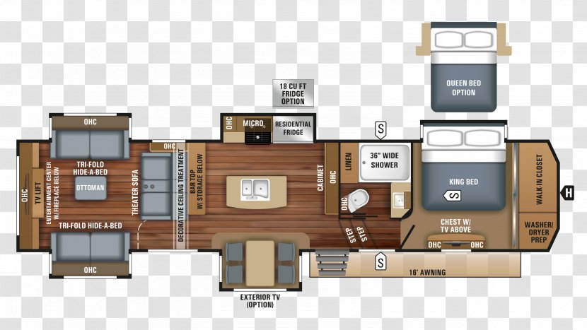 Floor Plan Campervans Jayco, Inc. Caravan Fifth Wheel Coupling - Sales - Interior Design Services Transparent PNG