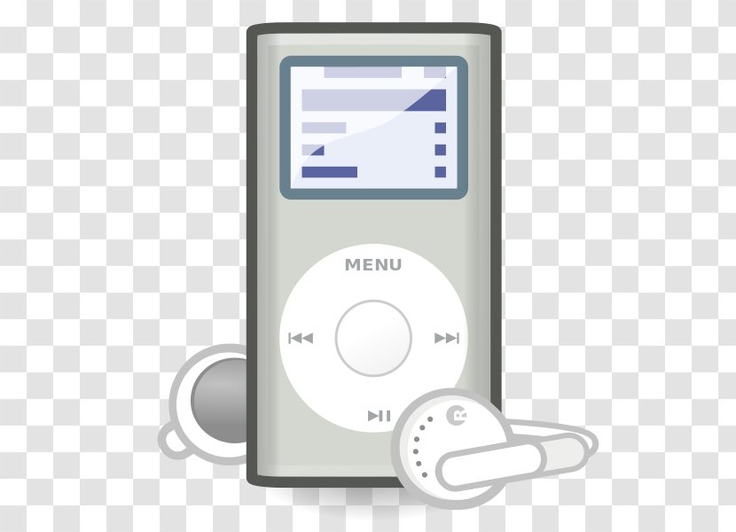 ipod with headphones clip art