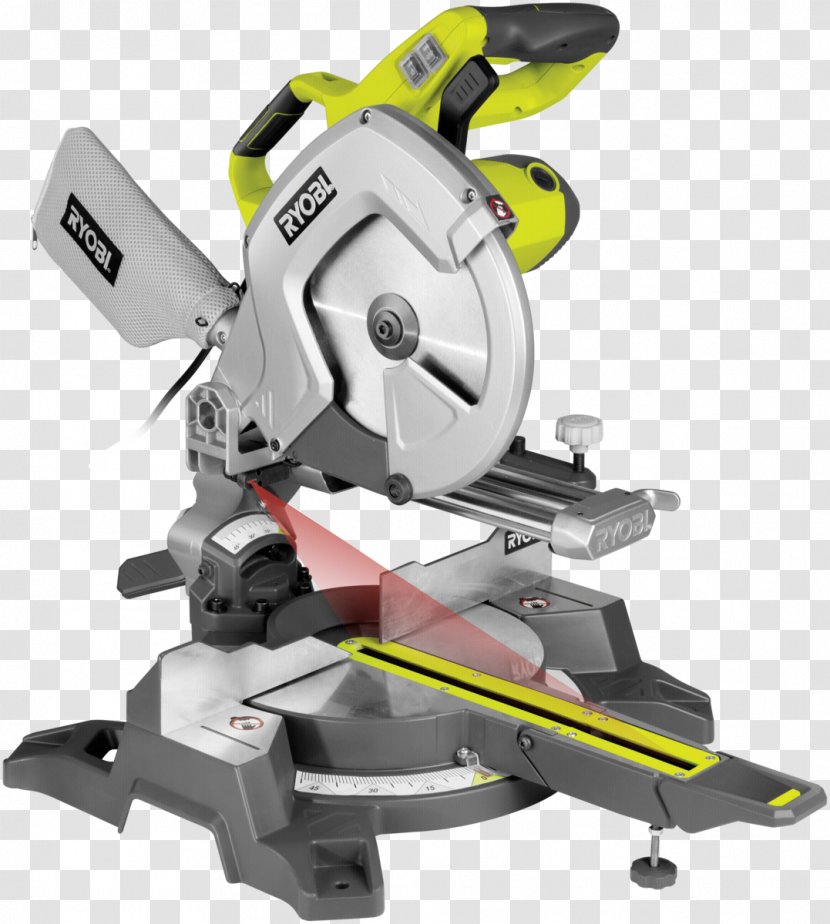 Ryobi EMS254L Compact Sliding Mitre Saw Hardware/Electronic Miter Tool Transparent PNG