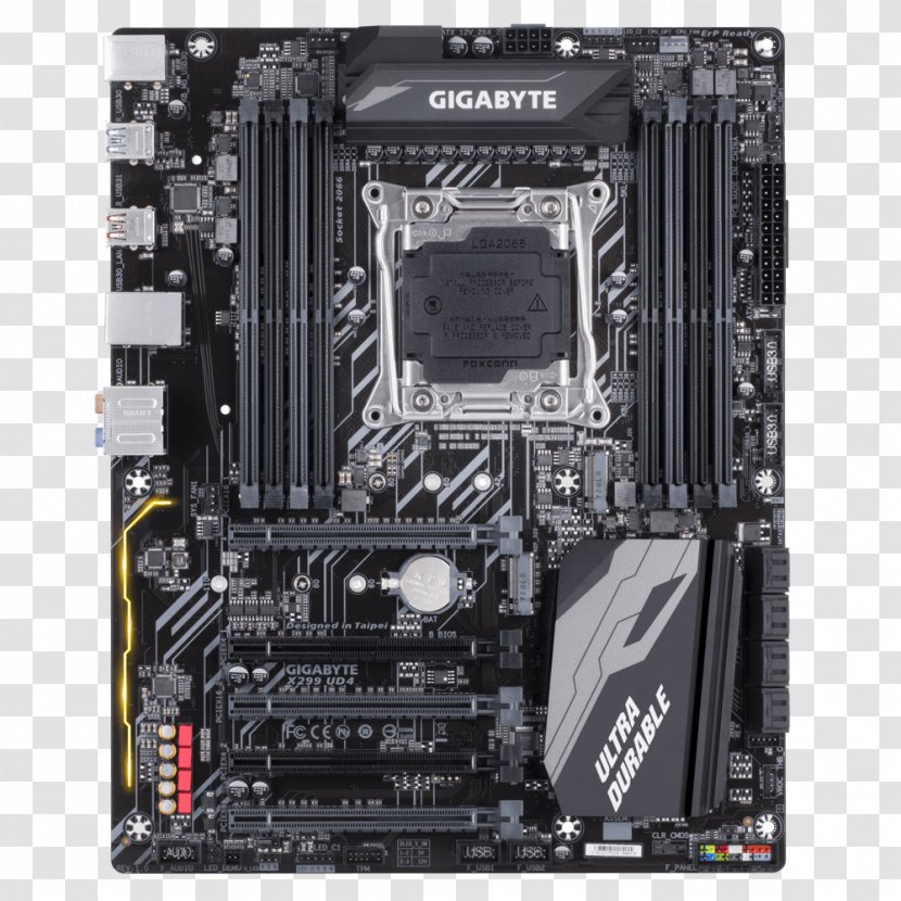 LGA 2066 Intel X299 ATX Motherboard - Core Transparent PNG