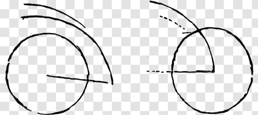Eye Circle Drawing Point Angle - Silhouette - Leonardo Da Vinci Transparent PNG