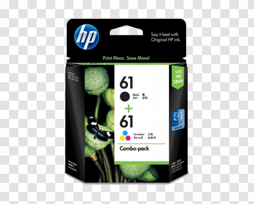 Hewlett-Packard Ink Cartridge HP Deskjet Printer - Cartridges Transparent PNG