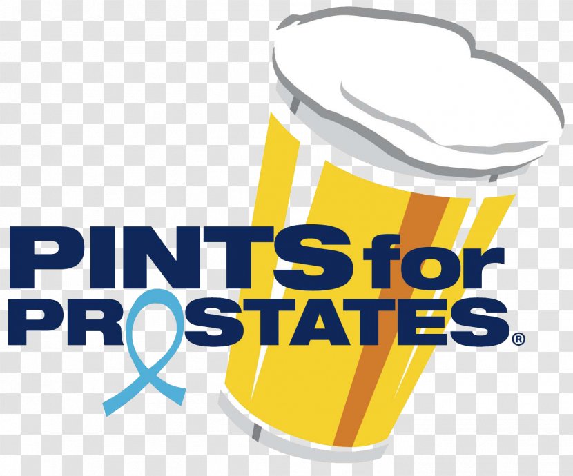 Pints For Prostates Inc. Beer Joyride Brewing Company - Drinkware Transparent PNG