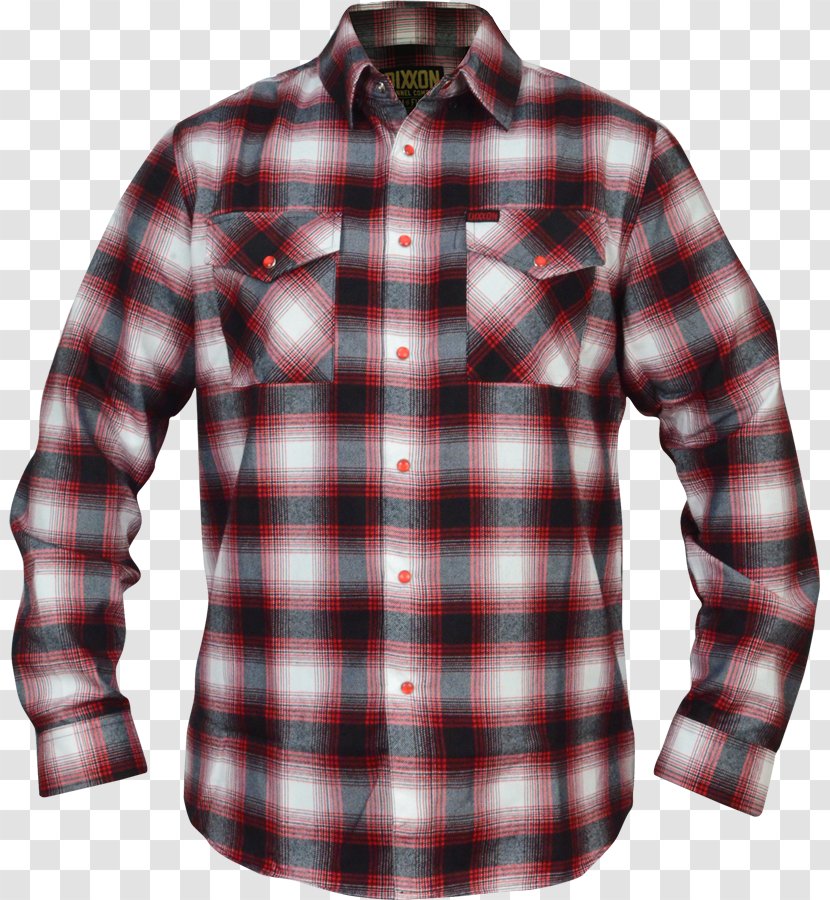Dress Shirt Long-sleeved T-shirt Flannel Transparent PNG