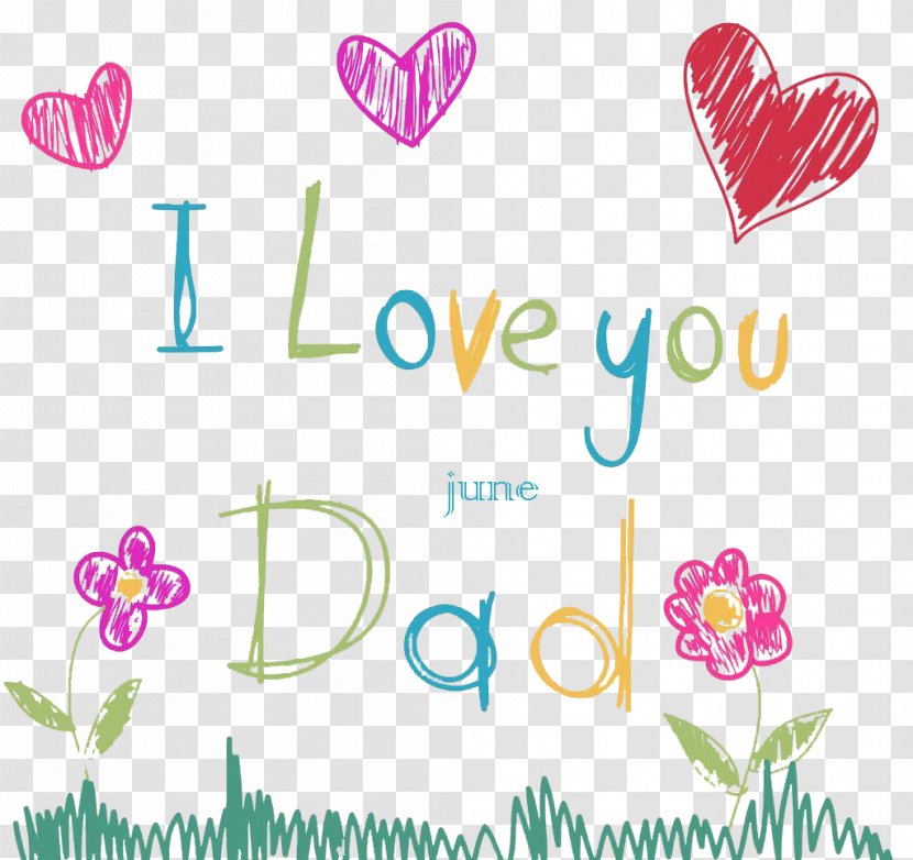 Fathers Day Love - Brand - Father's Transparent PNG