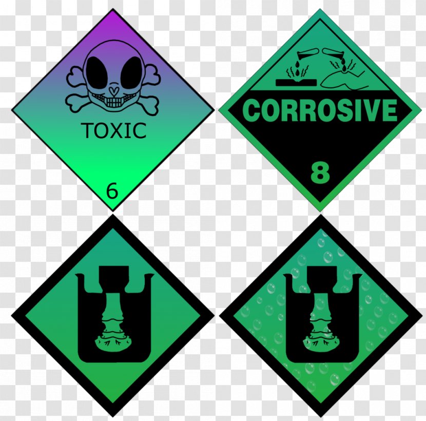 Warning Sign Traffic Safety Hazard - Road - Hazardous Substance Transparent PNG