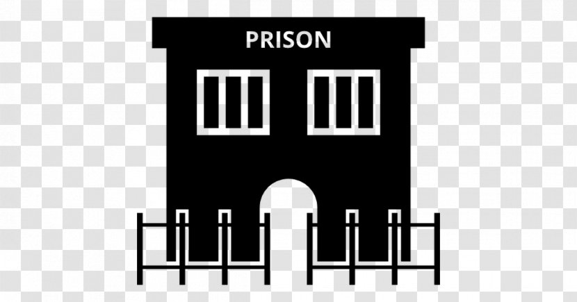 Prison Riot Tower Logo - Escape - Black And White Transparent PNG