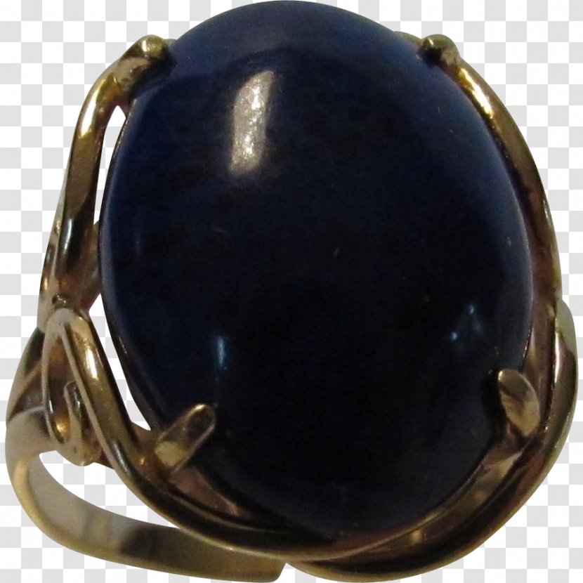 Sapphire Ring Colored Gold Jewellery Lapis Lazuli - Amber Transparent PNG