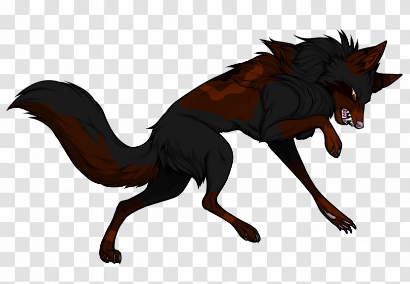 Dog Magic: The Gathering Black Wolf Canidae Sacred - Carnivoran - Shadow Warrior Transparent PNG