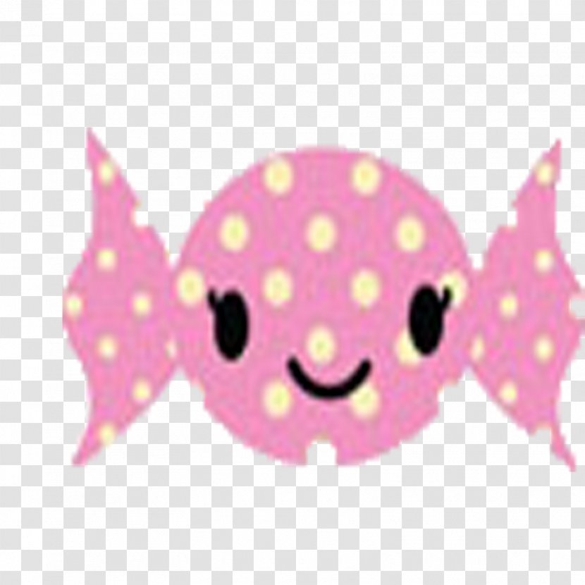 Polka Dot Textile Circle Clip Art - Pink M Transparent PNG